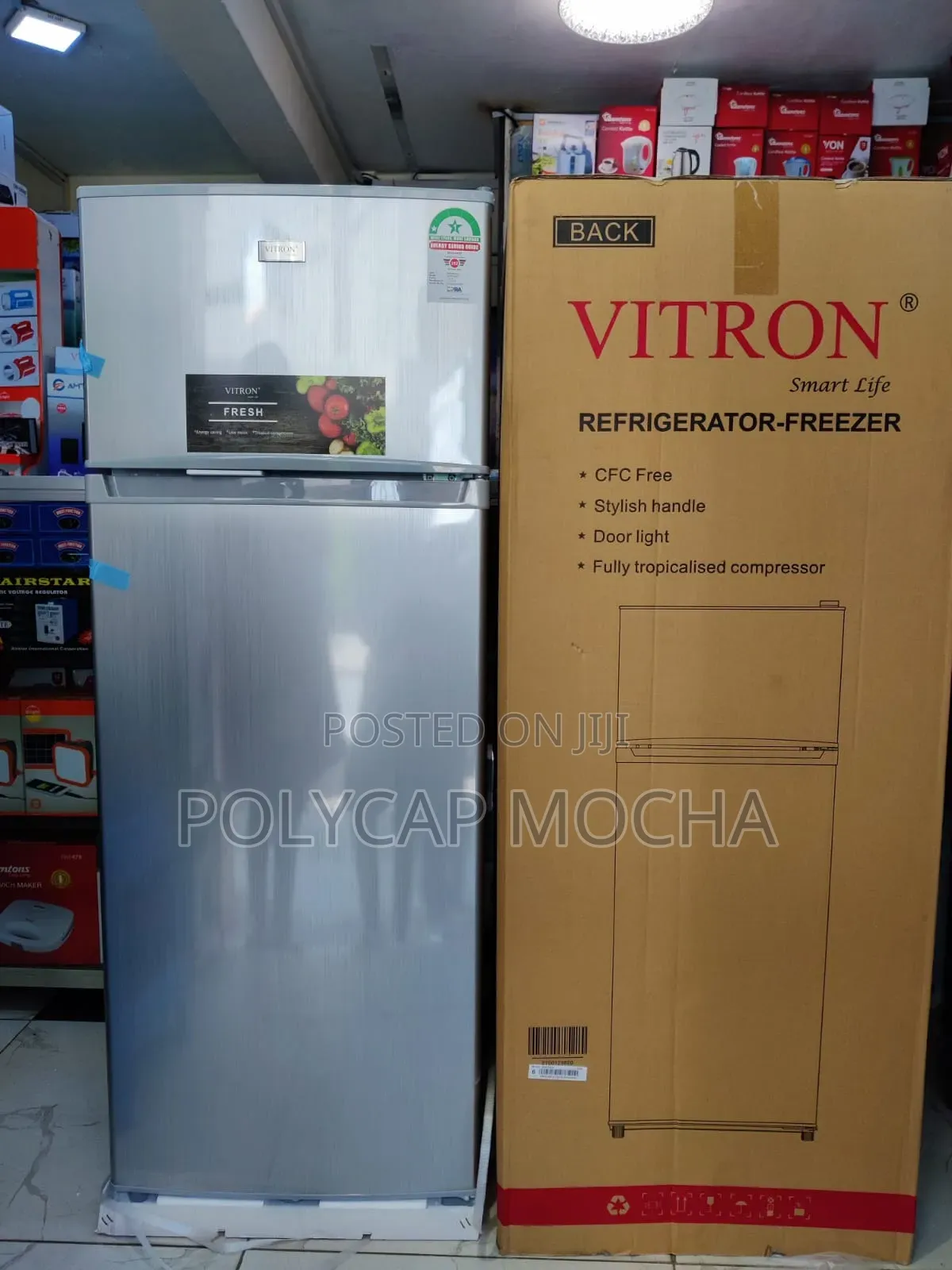 Vitron 216l No Frost Fridge