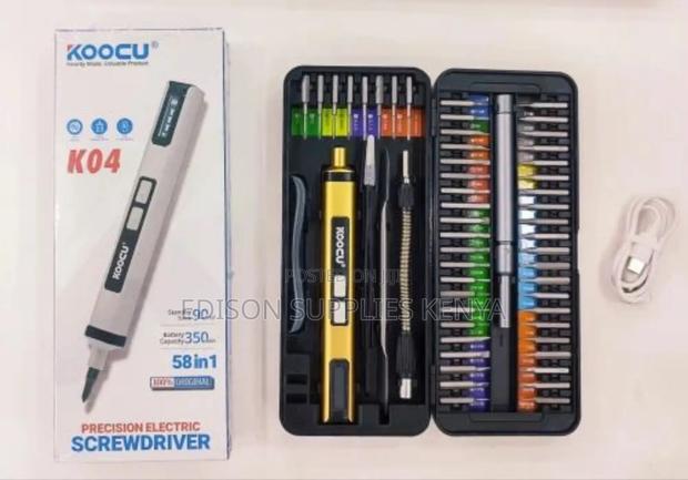 Electric Precision Screwdrivers Set Koocu 58-in-1 Rechargeable Premium - main view