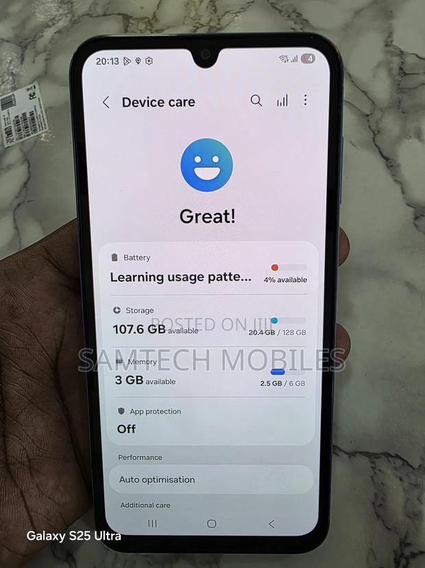 Samsung Galaxy A15 128 GB Blue - thumbnail 5