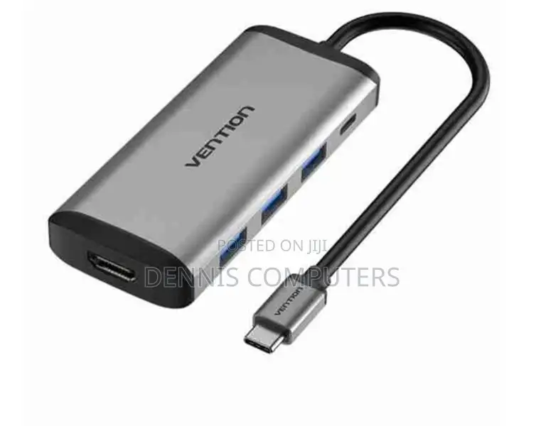 Vention Usb C Multi-Function 5 in 1 Docking Station Type-C to Hdmi/Usb