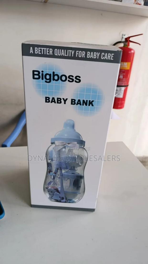 Bigboss Baby Bank – 10-in-1 Complete Newborn Feeding Care Gift Set