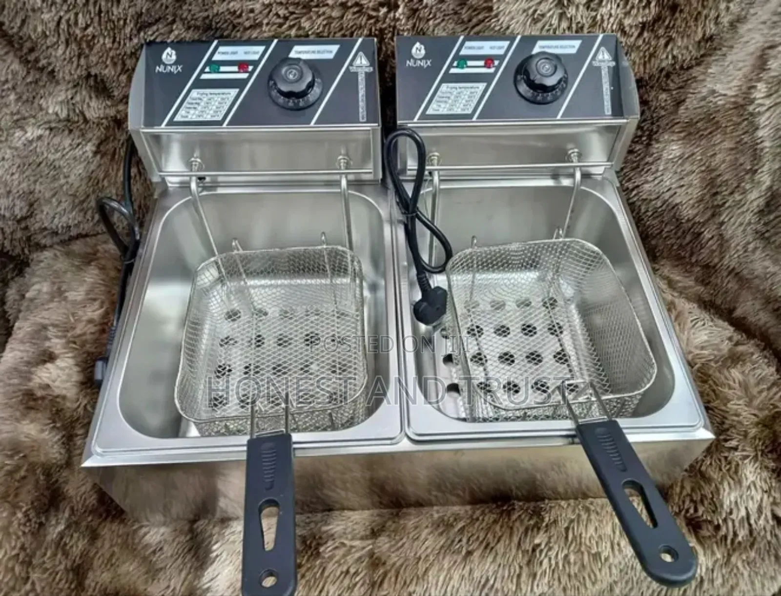 6l+6l Electric Deep Frier 