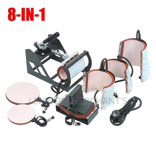 8 In1 30×38cm Heat Press Machine Digital Transfer Sublimation Printer - thumbnail 3