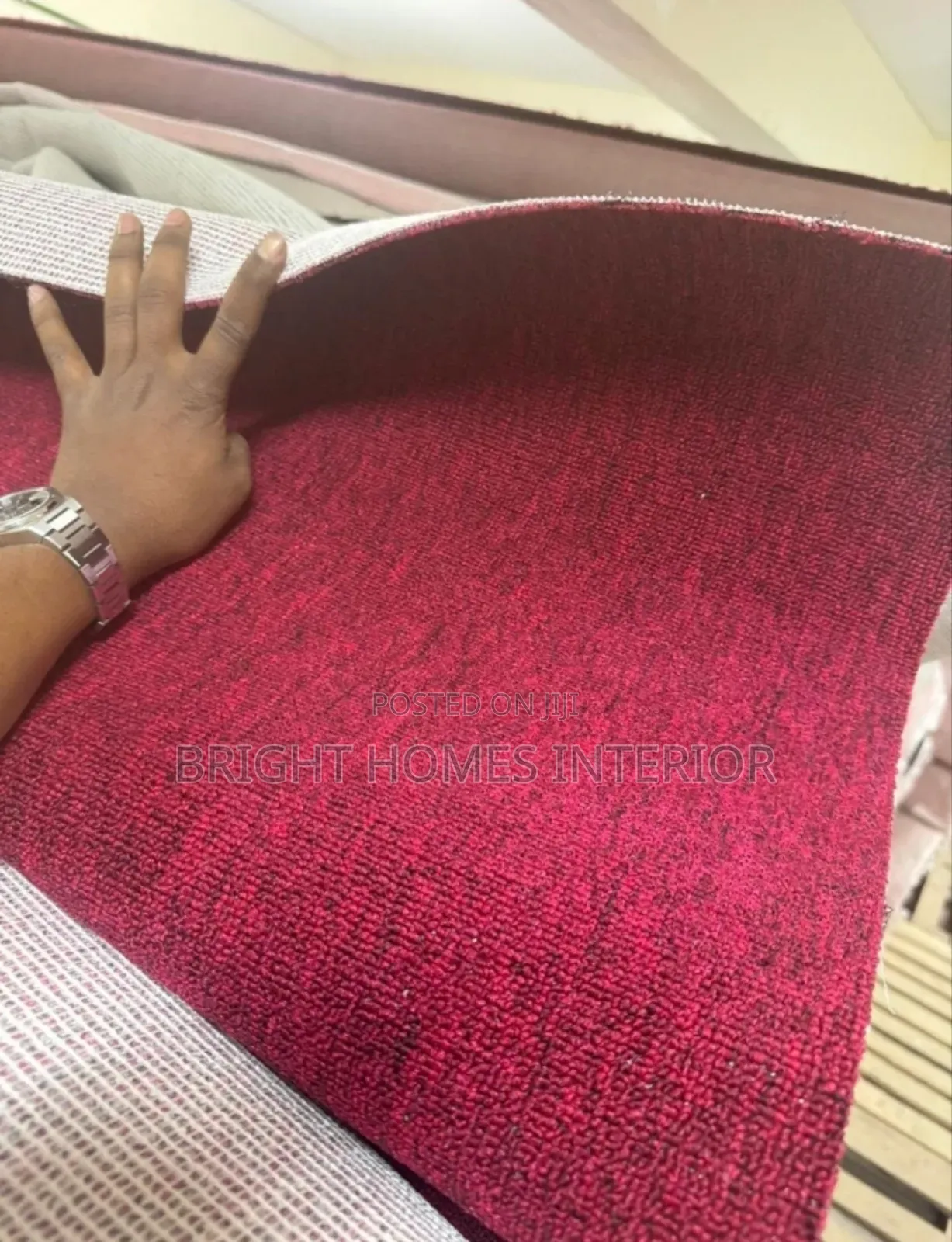 Maroon Carpet 4mm Carpet Available