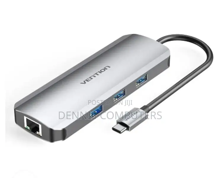 Vention Usb C Multi-Function 8 in 1 Docking Station Type-C to Hdmi/Usb