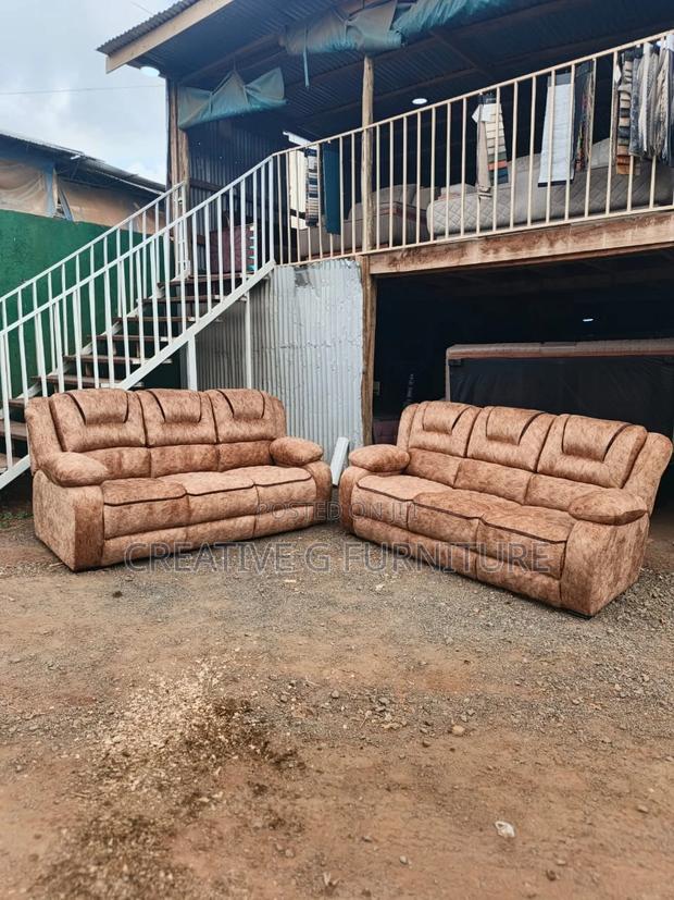 Executive Semi Recliner for Living Room Sofa - main view