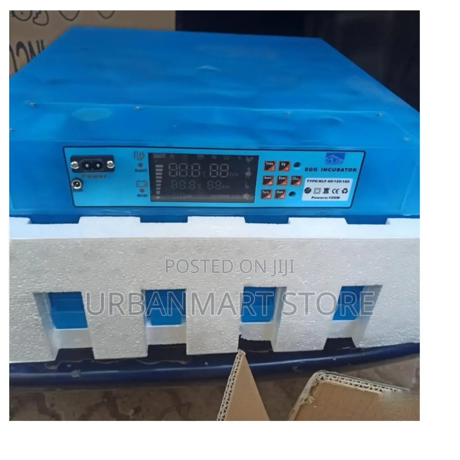 Egg Incubator; Affordable 128 Capacity Egg Incubator for Poultry