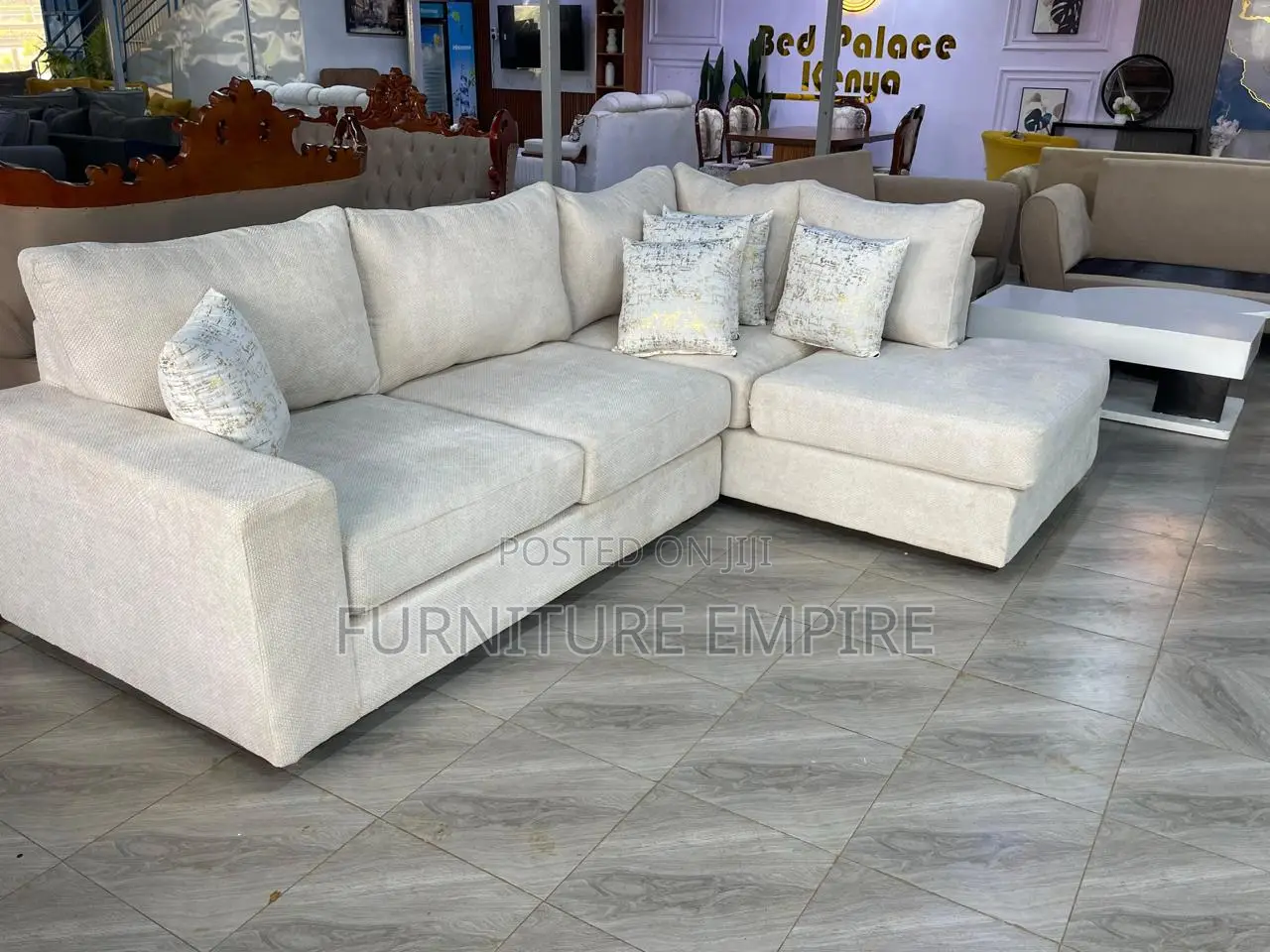 Framed Classy 6 Seater L Sofa