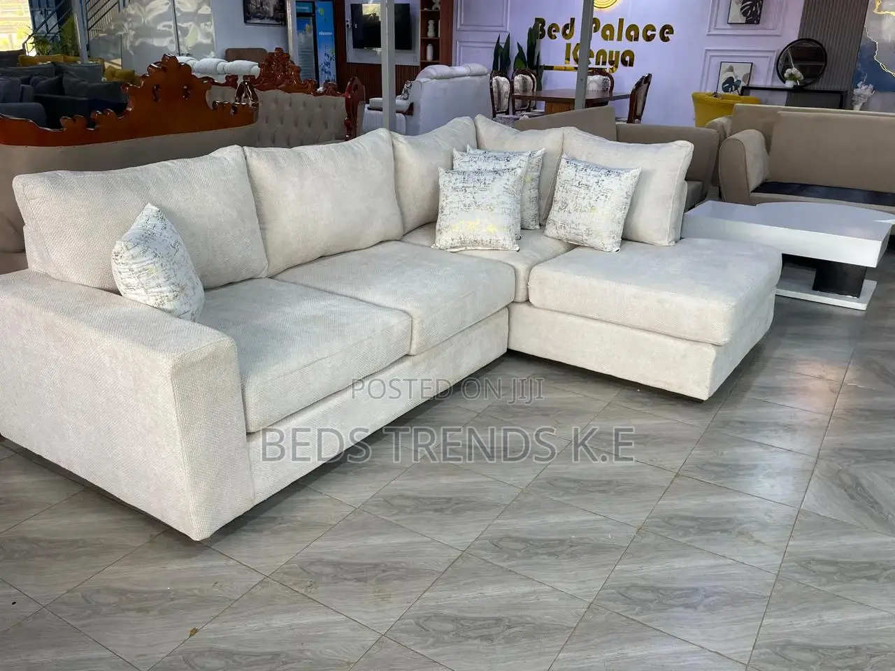 Framed Classy 6 Seater L Sofa