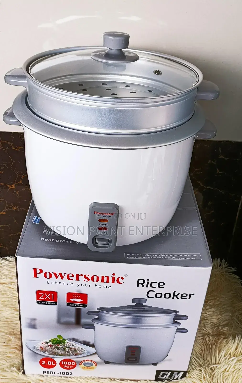 Powersonic Rice Cooker 2.8 Litres