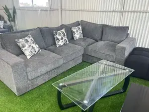 Creamy Soft 6 Seater L Sofa