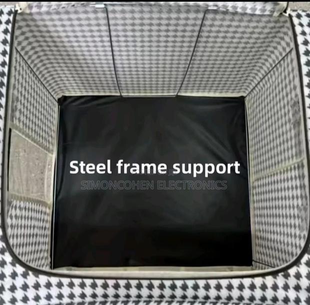 Oxford Cloth Frame Storage Box With Cover Quilt Folding Storage Bag. - thumbnail 4