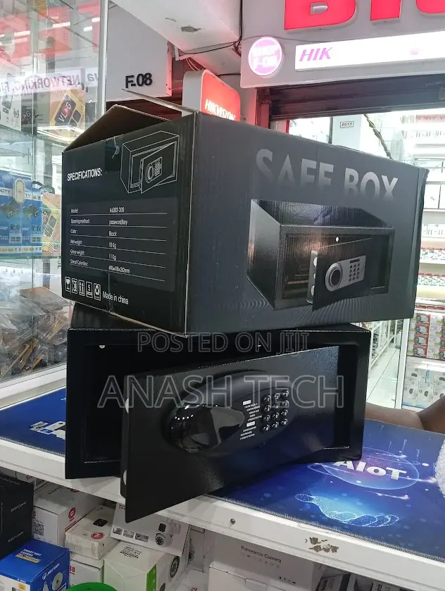 Steel Office Safe Automatic Digital Security Smart Hotel Safe Box