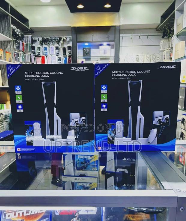 Brand New Playstation 5 Cooling and Charging Dock - main view