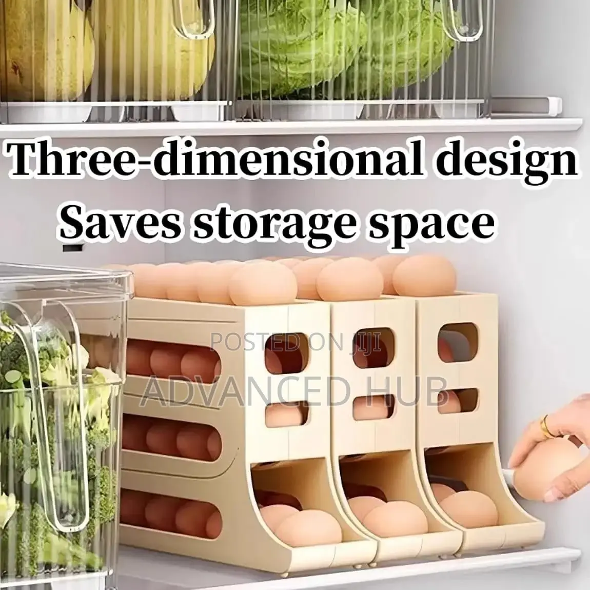 4 Layer Rolling Egg Dispenser