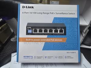 Dlink 6-Port 10/100 Poe Switch Des-F1006p-E - thumbnail 2