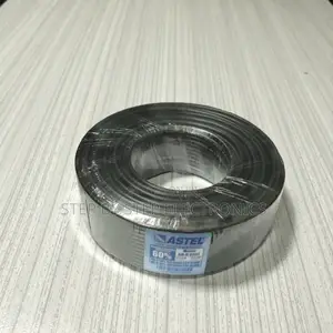 Energy Saving Astel 100m Rg6 Coaxial Cable Black Long Lasting