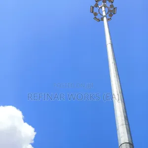 Heavy-Duty High Mast Towers – Fabrication Installation