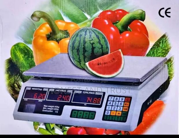 Digital Rechargable Weighing Computing Machine - main view