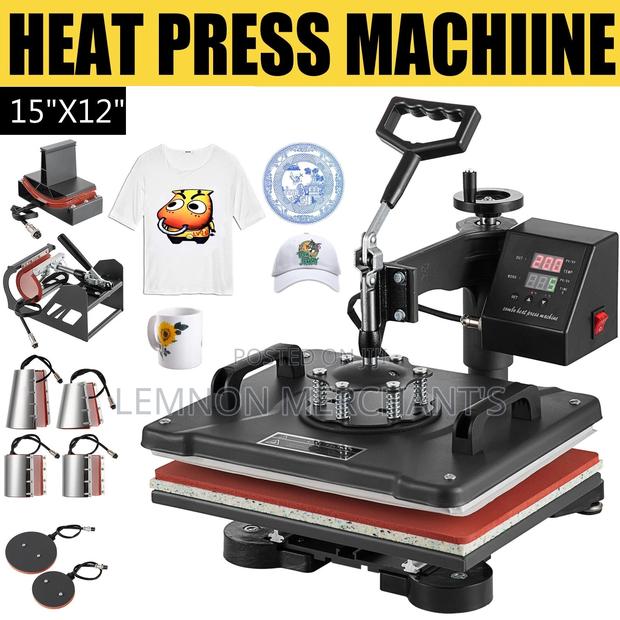 8 in 1 Combo Muntifunctional Sublimation Heat Press Machine