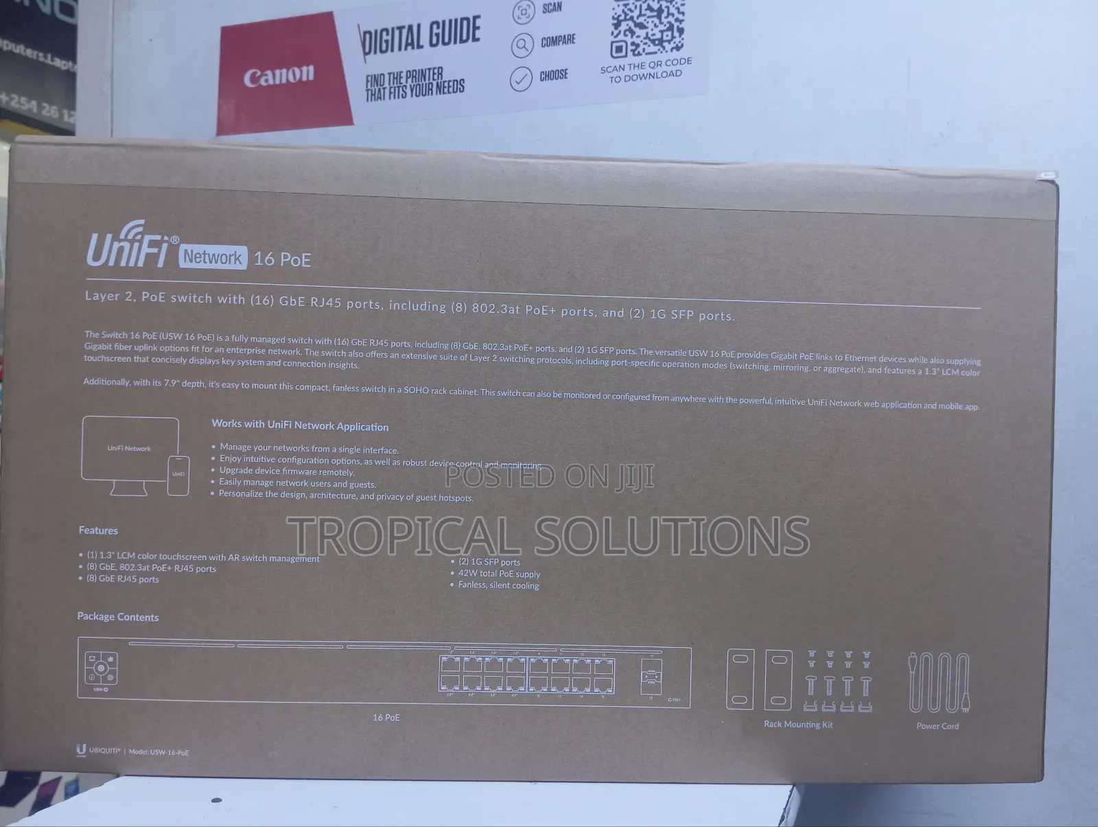 Ubiquiti Switch 16 Poe Usw-16-Poe