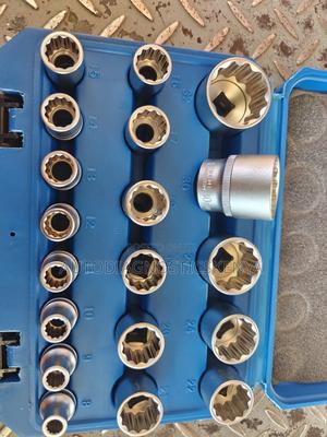 Ribe Socket 1/2" Drive 19 Piece Spanner Set - thumbnail 2
