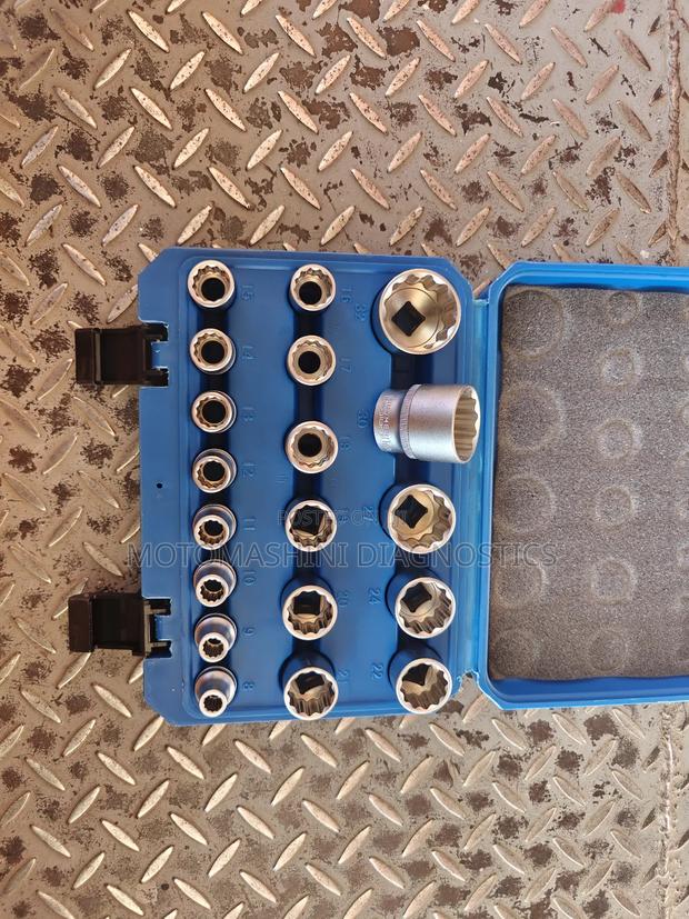 Ribe Socket 1/2" Drive 19 Piece Spanner Set - main view