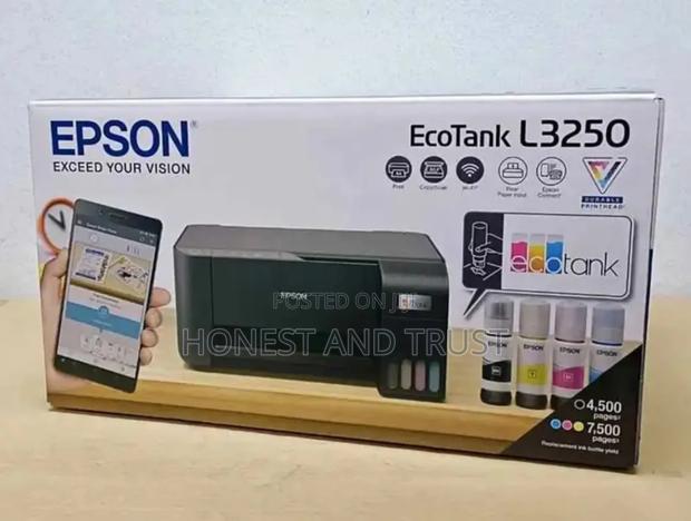 Epson Inkjet Printer L3250 Scanner - main view