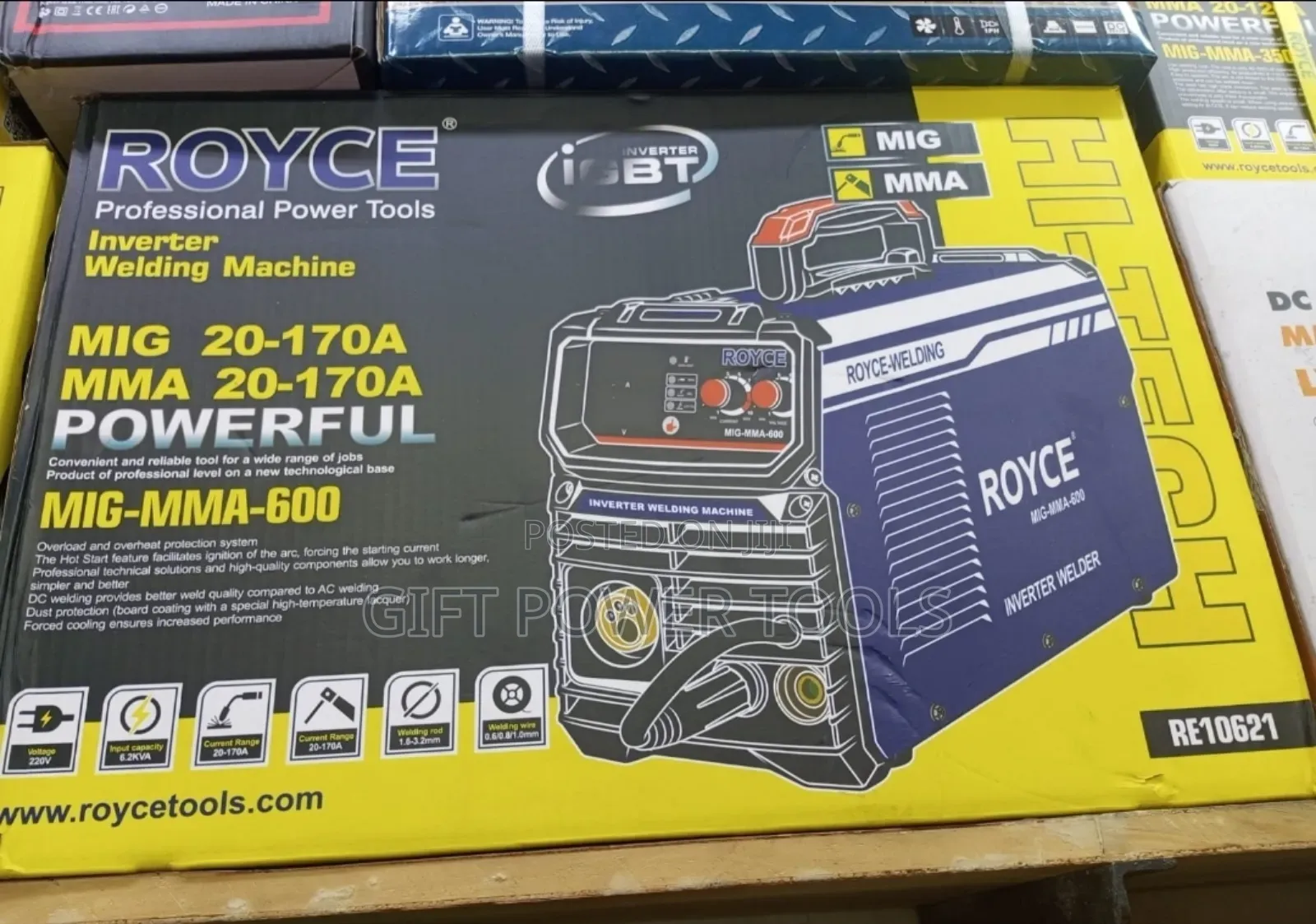 Royce Mig 600a Inverter Welding Machine /Inverter Royce Welding 600a