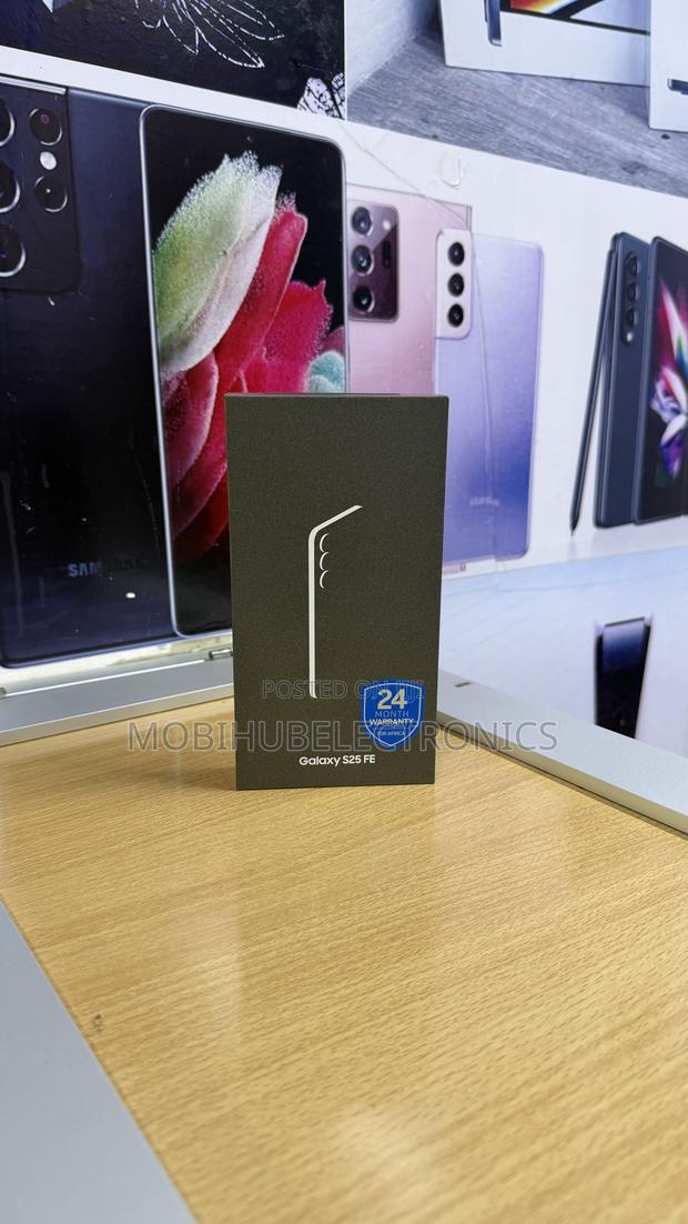 New Samsung Galaxy S25 FE 256 GB Black
