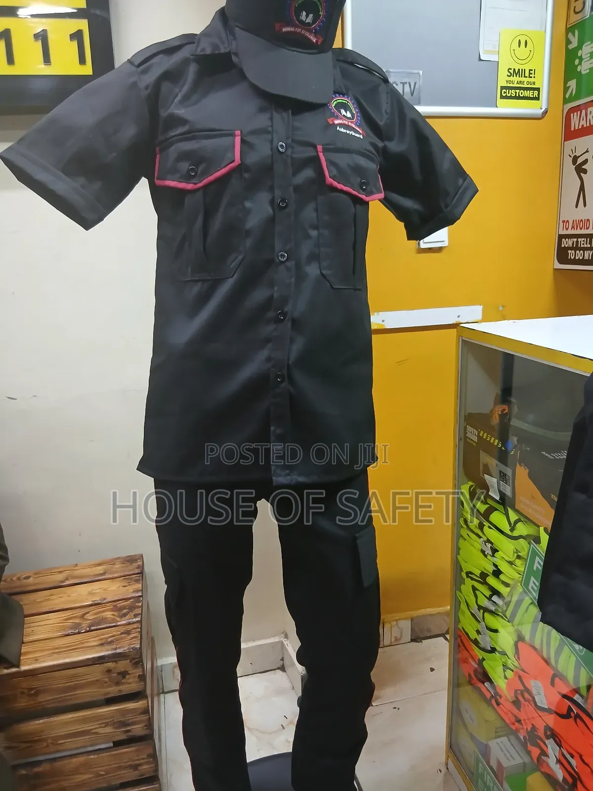 Deep Black Colour Uniforms