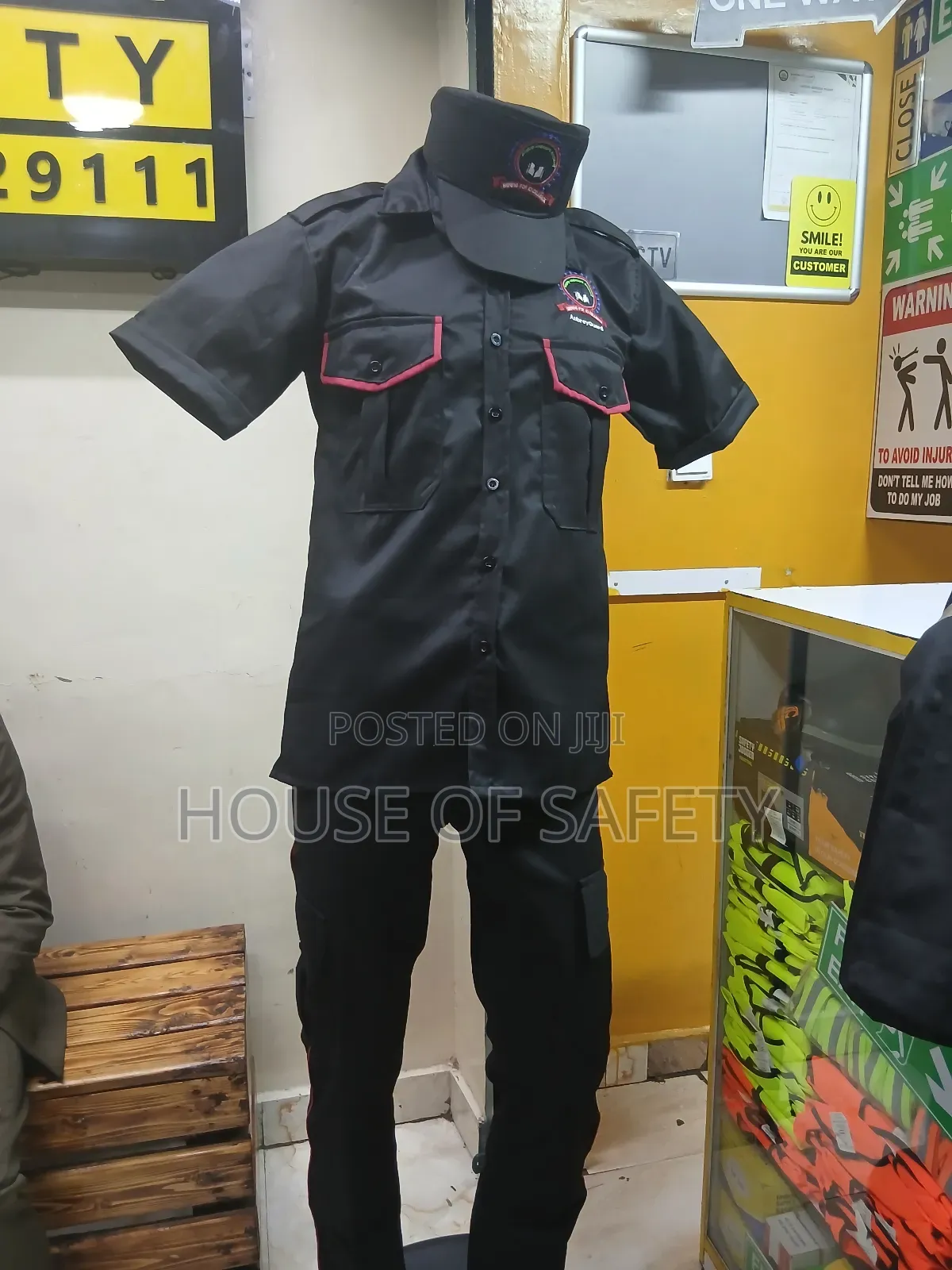 Uniforms for Guard With Microphone Holder Part