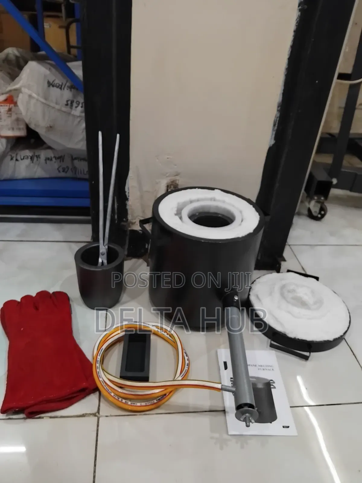 6kg Foundry Melting Gas Chamber