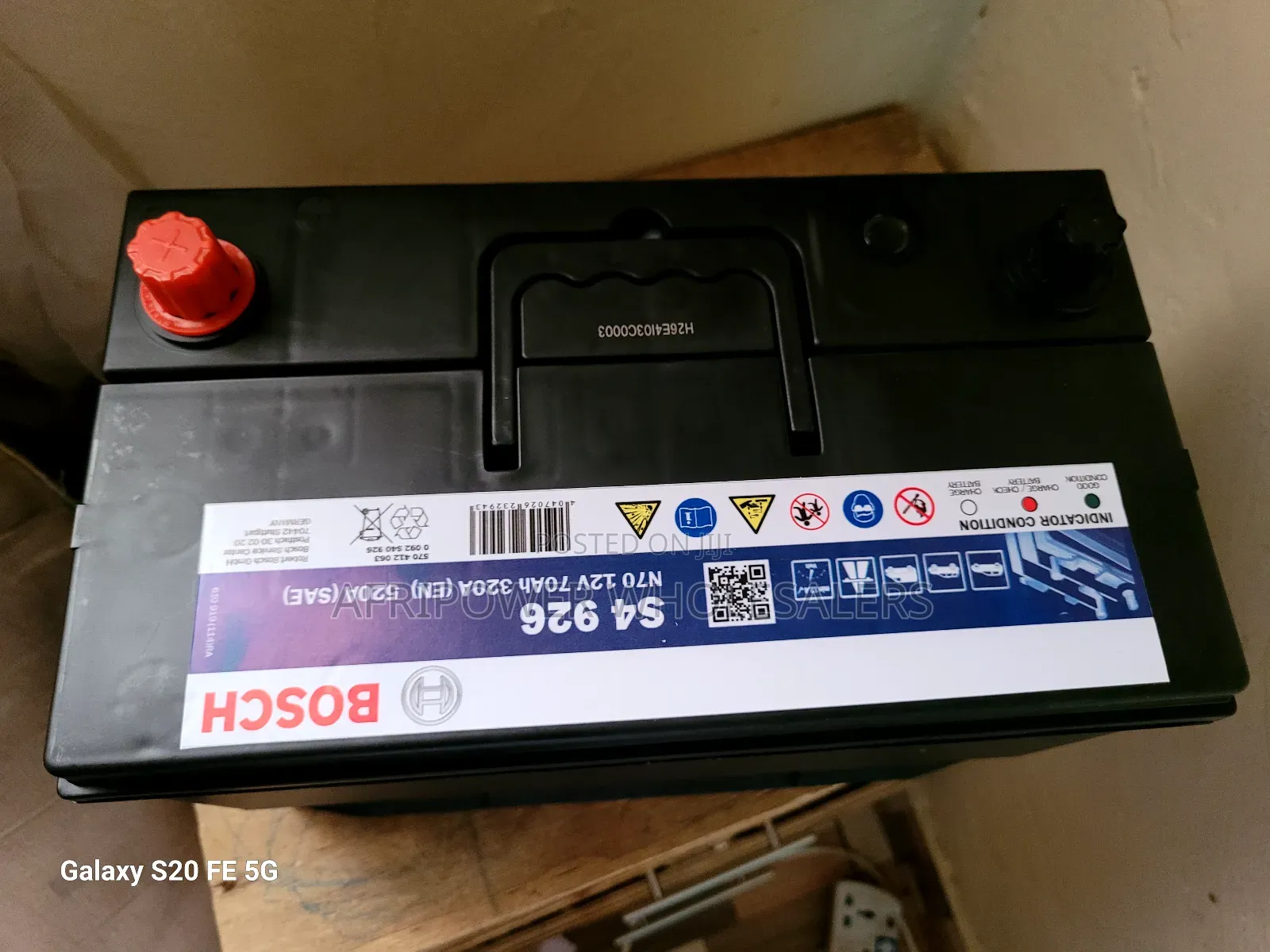 Bosch S4 N70l Car Battery Mf