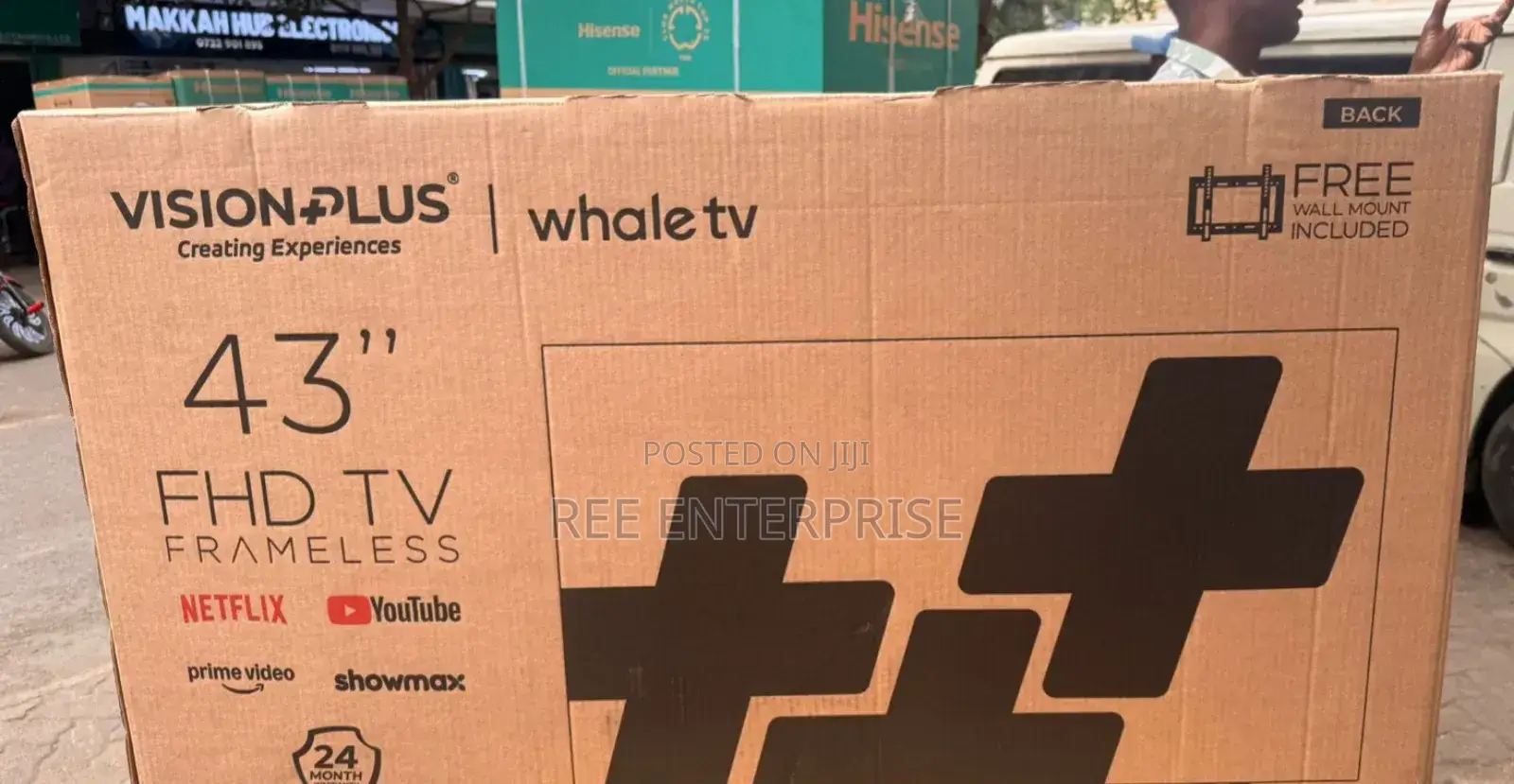 *Vision* Plus Tv
43 *Smart* Android Whaletv