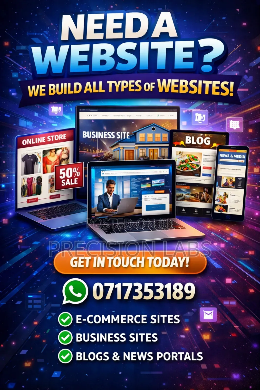 We Design Websites and Personal Portfolio