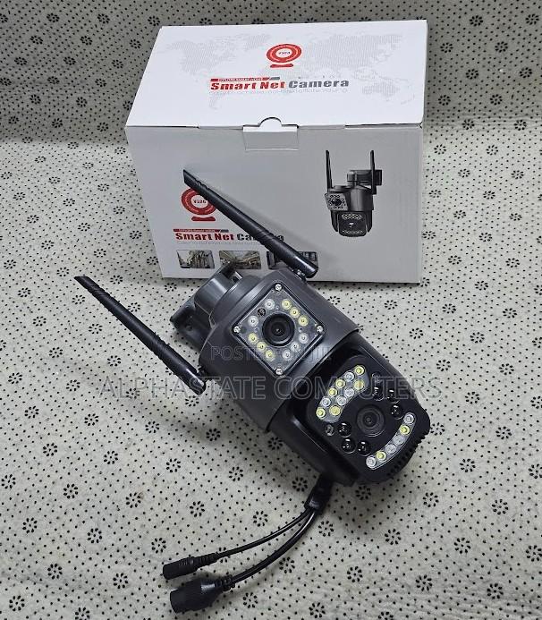 Outdoor Smart Net Dual Lens Camera With 4g and Lan Full Hd PTZ Camera - main view