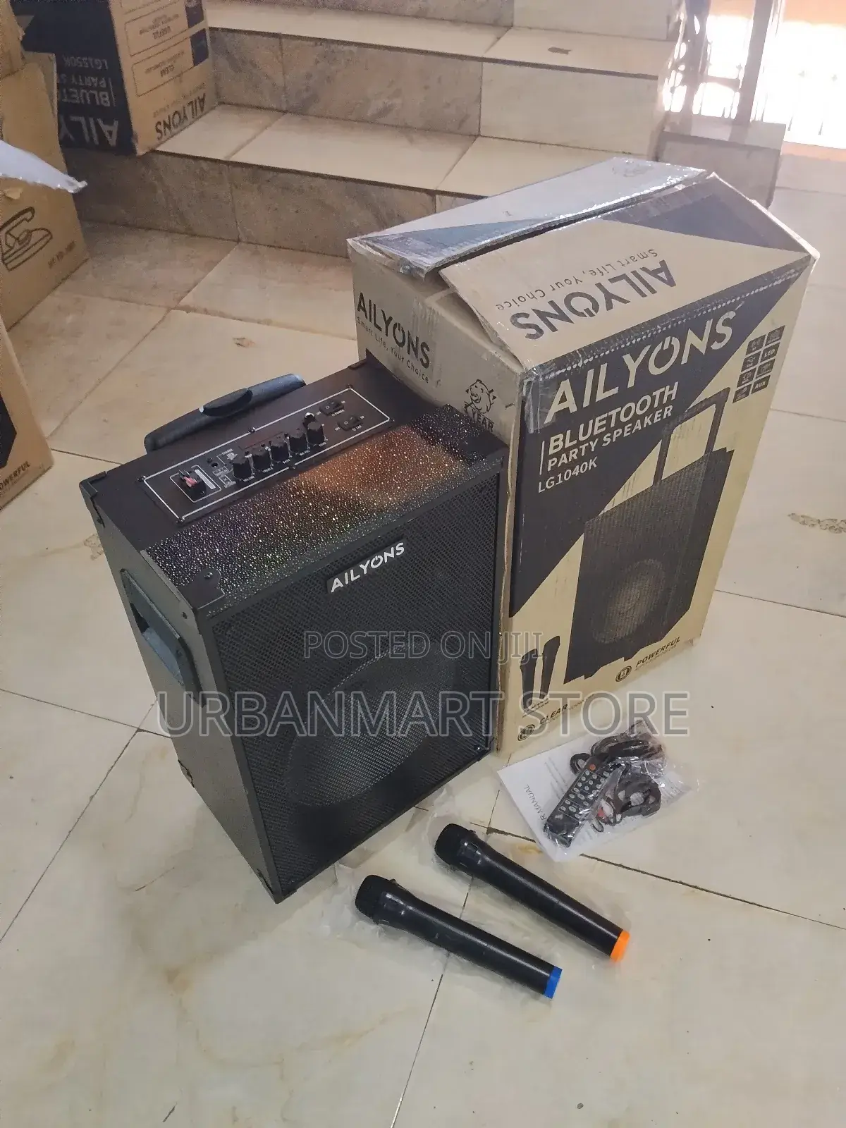 Ailyons Portable Party Speaker With Powerful Sound