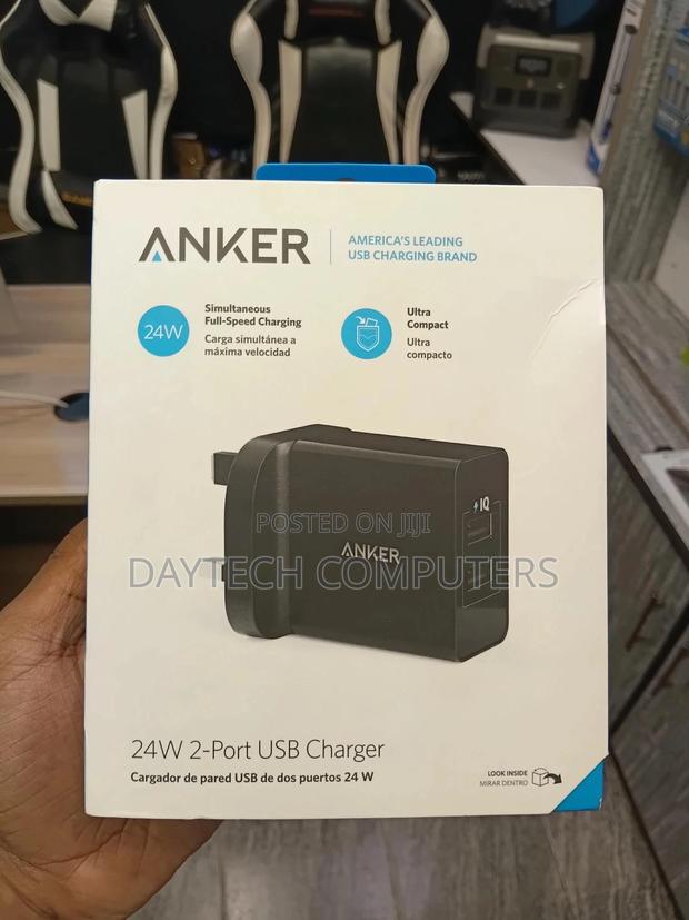 This Is an Anker 24w 2-Port Usb Wall Charger.