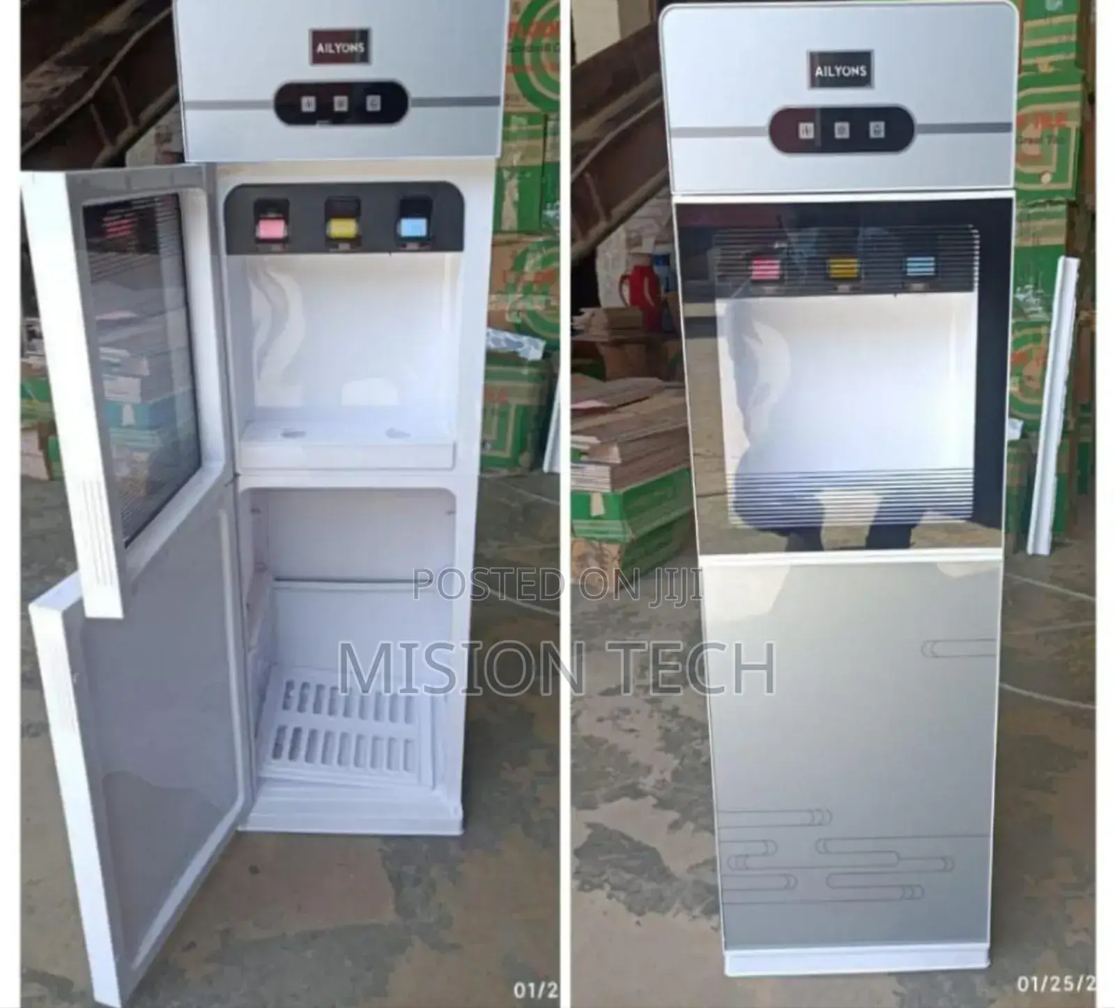 Ailyons 3 Tap Dispenser Hot,Cold and Normal* 