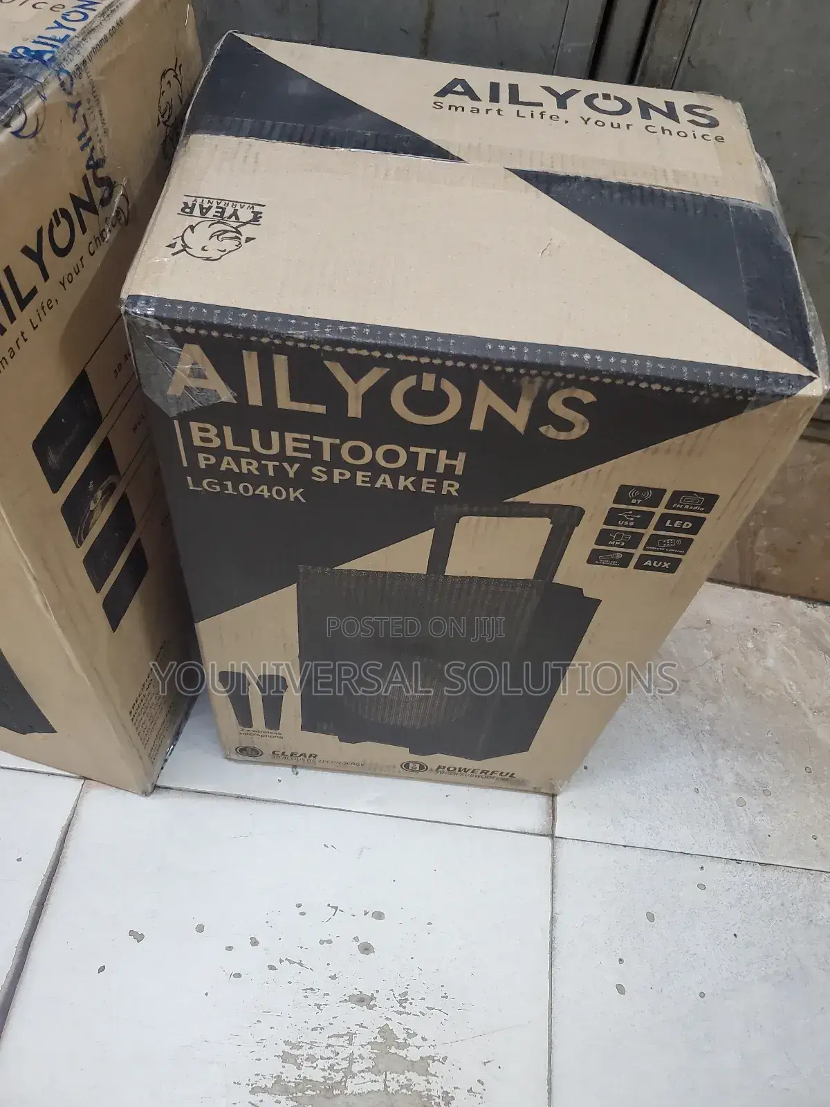 Ailyons Portable Speaker
10 Inches