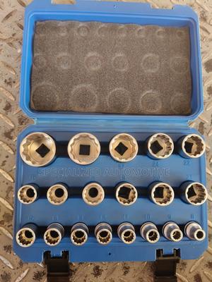 Ribe Socket 1/2" Drive 19 Piece Spanner Set - thumbnail 2