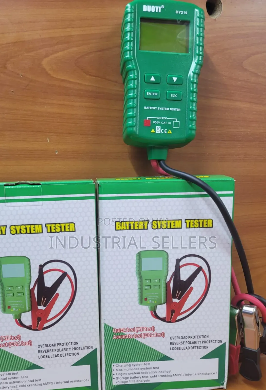 Restocked Digital Battery Tester