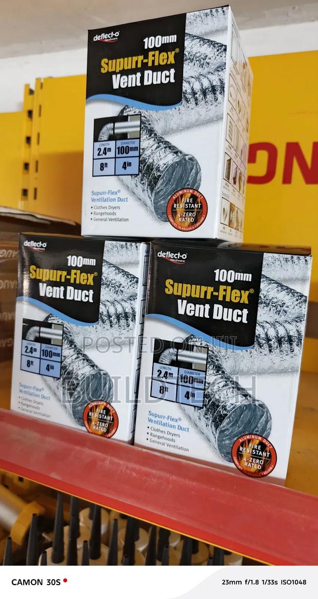 2.4m 4" Vent Duct - thumbnail 3