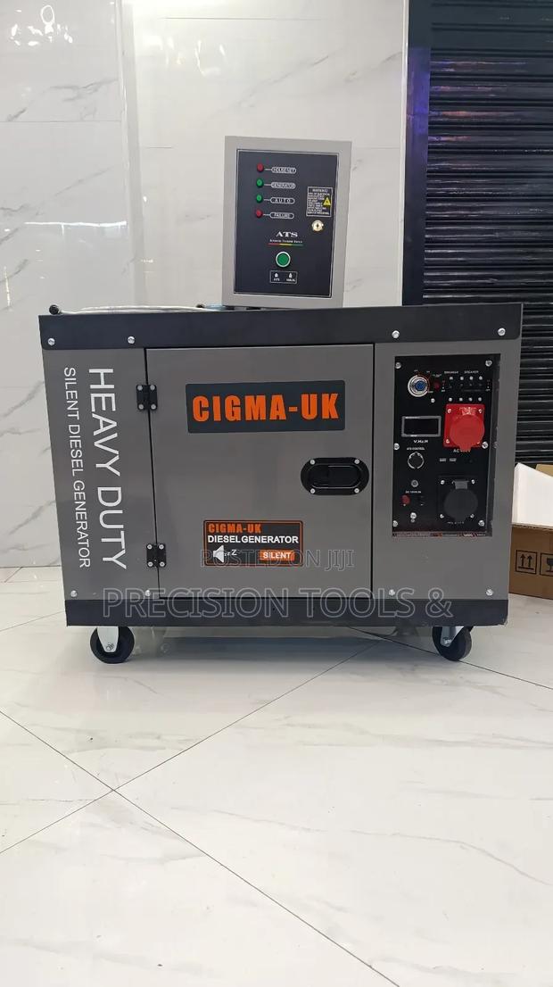 15kva Cigma Silent Diesel Generator Both Single and 3 Phase