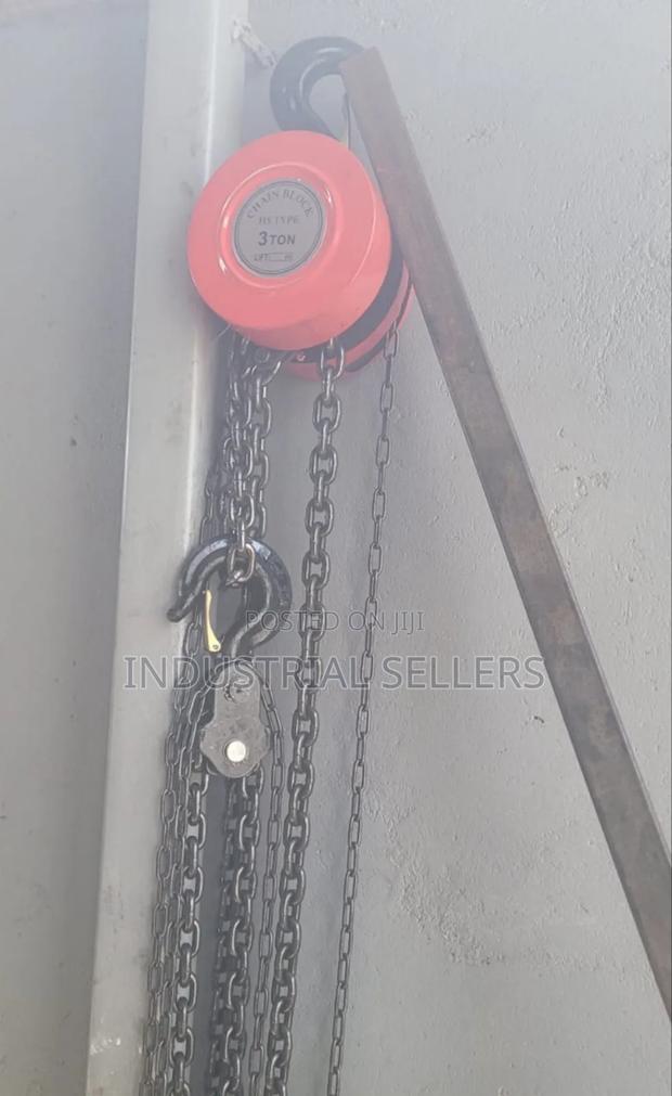 Industrial 3tonne Chain Block 3m - main view