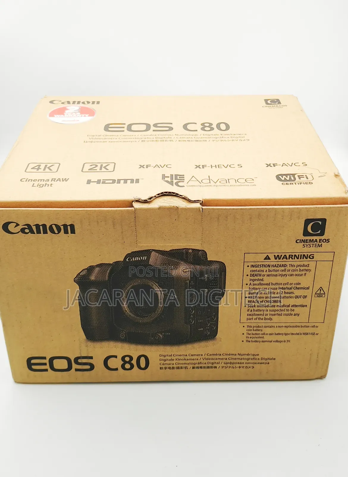 Canon Eos C80 Camera