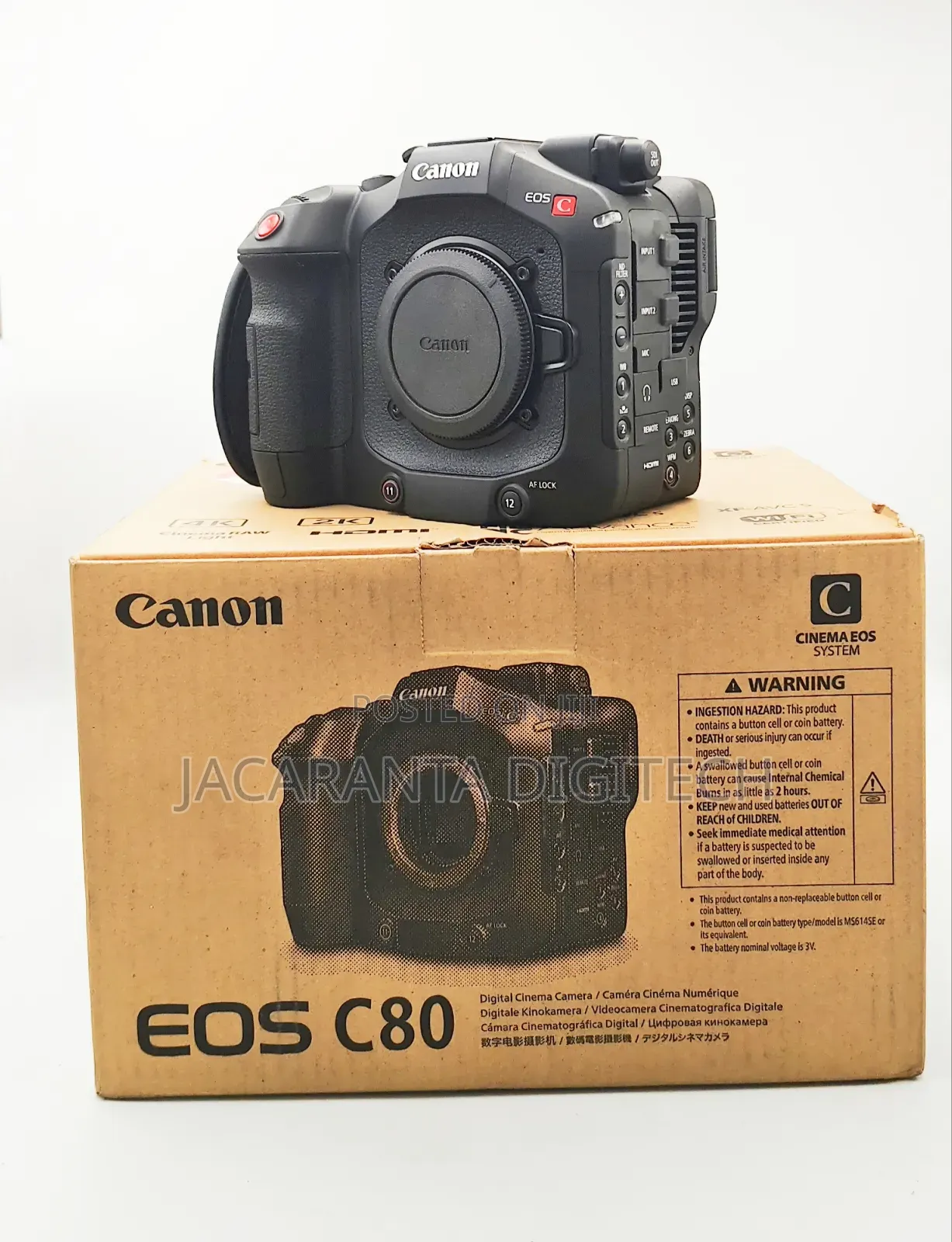 Canon Eos C80 Camera