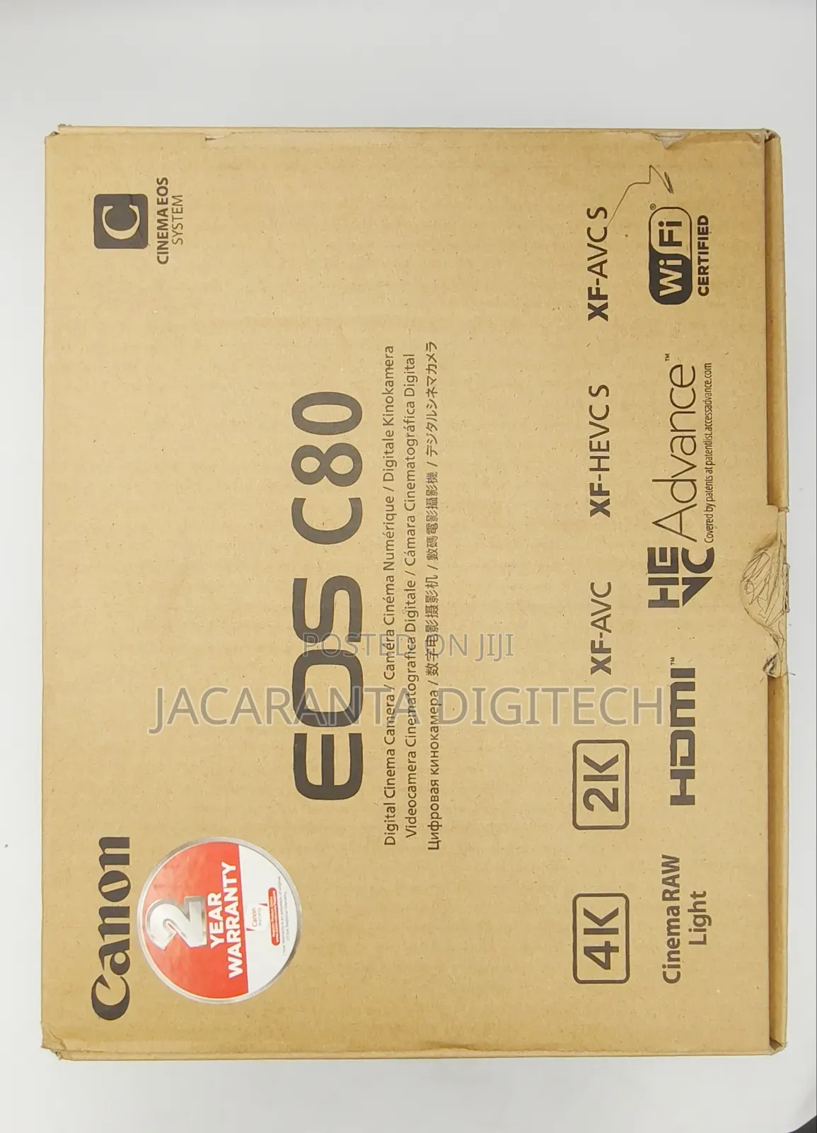 Canon Eos C80 Camera
