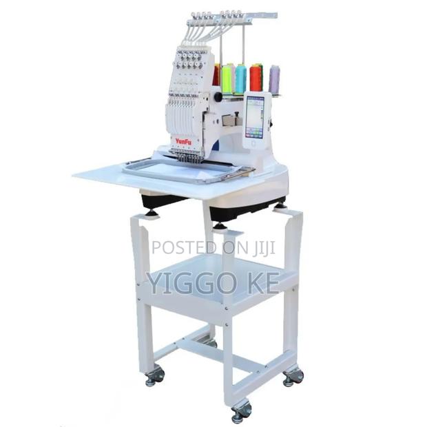 Single -Head 9 Needles Computerized Cap/T-Shirts/Garment Embroidery - thumbnail 2